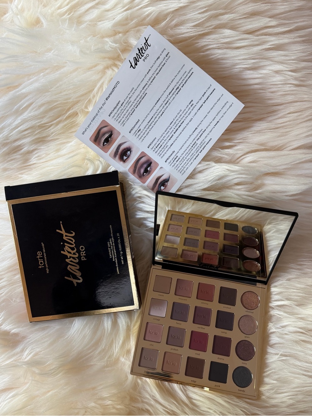 NIB Tarte Tarteist Pro Glow Amazonian Clay Eyeshadow Palette - Picture 2 of 7